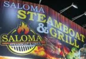 Saloma Steamboat & Grill logo